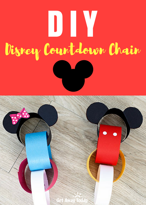 DIY Disney Countdown Chain Pin | Get Away Today